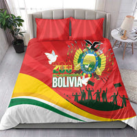 Bolivia Independence Day Bedding Set 200 Anos Dia de la Independencia