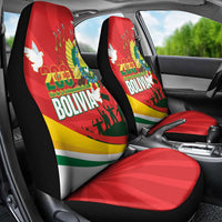 Bolivia Independence Day Car Seat Cover 200 Anos Dia de la Independencia
