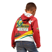 Bolivia Independence Day Kid Hoodie 200 Anos Dia de la Independencia