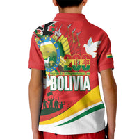 Bolivia Independence Day Kid Polo Shirt 200 Anos Dia de la Independencia