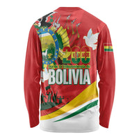 Bolivia Independence Day Long Sleeve Shirt 200 Anos Dia de la Independencia