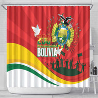 Bolivia Independence Day Shower Curtain 200 Anos Dia de la Independencia