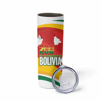Bolivia Independence Day Skinny Tumbler 200 Anos Dia de la Independencia