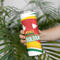 Bolivia Independence Day Skinny Tumbler 200 Anos Dia de la Independencia