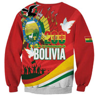 Bolivia Independence Day Sweatshirt 200 Anos Dia de la Independencia