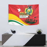 Bolivia Independence Day Tapestry 200 Anos Dia de la Independencia