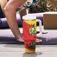 Bolivia Independence Day Tumbler With Handle 200 Anos Dia de la Independencia