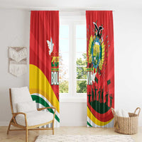 Bolivia Independence Day Window Curtain 200 Anos Dia de la Independencia