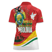 Bolivia Independence Day Women Polo Shirt 200 Anos Dia de la Independencia