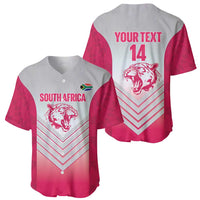 South Africa Rugby Custom Baseball Jersey Come On Puma African Pattern