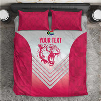 South Africa Rugby Custom Bedding Set Come On Puma African Pattern