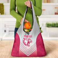 South Africa Rugby Custom Grocery Bag Come On Puma African Pattern