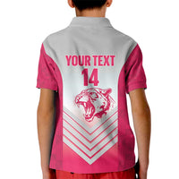 South Africa Rugby Custom Kid Polo Shirt Come On Puma African Pattern