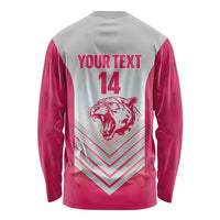 South Africa Rugby Custom Long Sleeve Shirt Come On Puma African Pattern