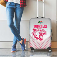South Africa Rugby Custom Luggage Cover Come On Puma African Pattern