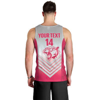 South Africa Rugby Custom Men Tank Top Come On Puma African Pattern