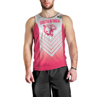 South Africa Rugby Custom Men Tank Top Come On Puma African Pattern