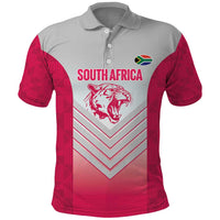 South Africa Rugby Custom Polo Shirt Come On Puma African Pattern