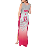 South Africa Rugby Custom Tank Maxi Dress Come On Puma African Pattern