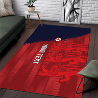 Custom Jersey Cricket Area Rug Go Jer Lions - Wonder Print Shop