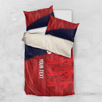 Custom Jersey Cricket Bedding Set Go Jer Lions - Wonder Print Shop