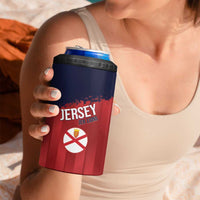 Custom Jersey Cricket 4 in 1 Can Cooler Tumbler Go Jer Lions - Wonder Print Shop
