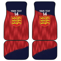 Custom Jersey Cricket Car Mats Go Jer Lions - Wonder Print Shop