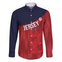 Custom Jersey Cricket Family Matching Off The Shoulder Long Sleeve Dress and Hawaiian Shirt Go Jer Lions - Wonder Print Shop