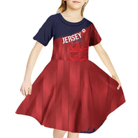 Custom Jersey Cricket Kid Short Sleeve Dress Go Jer Lions - Wonder Print Shop