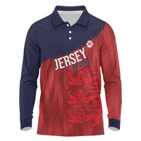 Custom Jersey Cricket Long Sleeve Polo Shirt Go Jer Lions - Wonder Print Shop