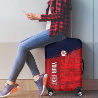 Custom Jersey Cricket Luggage Cover Go Jer Lions - Wonder Print Shop