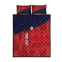 Custom Jersey Cricket Quilt Bed Set Go Jer Lions - Wonder Print Shop