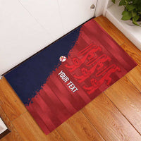 Custom Jersey Cricket Rubber Doormat Go Jer Lions - Wonder Print Shop