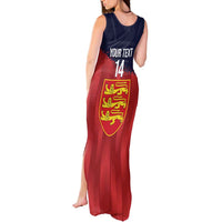 Custom Jersey Cricket Tank Maxi Dress Go Jer Lions - Wonder Print Shop