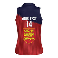 Custom Jersey Cricket Women Sleeveless Polo Shirt Go Jer Lions - Wonder Print Shop