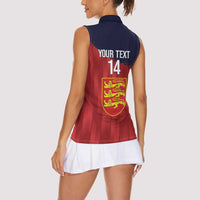 Custom Jersey Cricket Women Sleeveless Polo Shirt Go Jer Lions - Wonder Print Shop