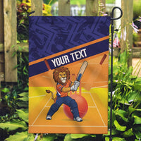 Custom Netherlands Cricket Garden Flag Go Flying Dutchmen Lion Mascot - Wonder Print Shop