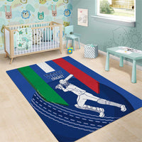Italy Cricket Area Rug Go Gli Azzurri - Wonder Print Shop