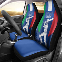 Italy Cricket Car Seat Cover Go Gli Azzurri - Wonder Print Shop