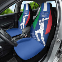 Italy Cricket Car Seat Cover Go Gli Azzurri - Wonder Print Shop