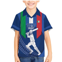 Custom Italy Cricket Family Matching Mermaid Dress and Hawaiian Shirt Go Gli Azzurri - Wonder Print Shop