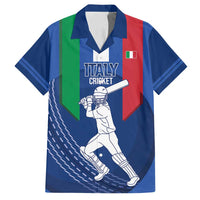 Custom Italy Cricket Family Matching Off Shoulder Maxi Dress and Hawaiian Shirt Go Gli Azzurri - Wonder Print Shop