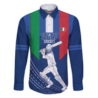 Custom Italy Cricket Family Matching Puletasi and Hawaiian Shirt Go Gli Azzurri - Wonder Print Shop