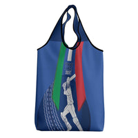Italy Cricket Grocery Bag Go Gli Azzurri - Wonder Print Shop