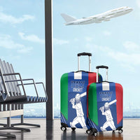 Italy Cricket Luggage Cover Go Gli Azzurri - Wonder Print Shop