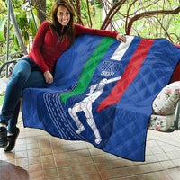 Italy Cricket Quilt Go Gli Azzurri - Wonder Print Shop