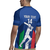 Custom Italy Cricket Rugby Jersey Go Gli Azzurri - Wonder Print Shop