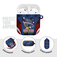Vozinha Cabo Verde Football AirPods Case Tubaroes Azuis Man Of The Match