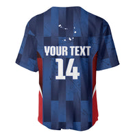 Custom Vozinha Cabo Verde Football Baseball Jersey Tubaroes Azuis Man Of The Match