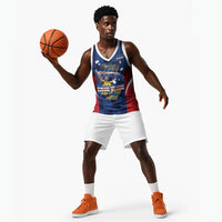 Custom Vozinha Cabo Verde Football Basketball Jersey Tubaroes Azuis Man Of The Match